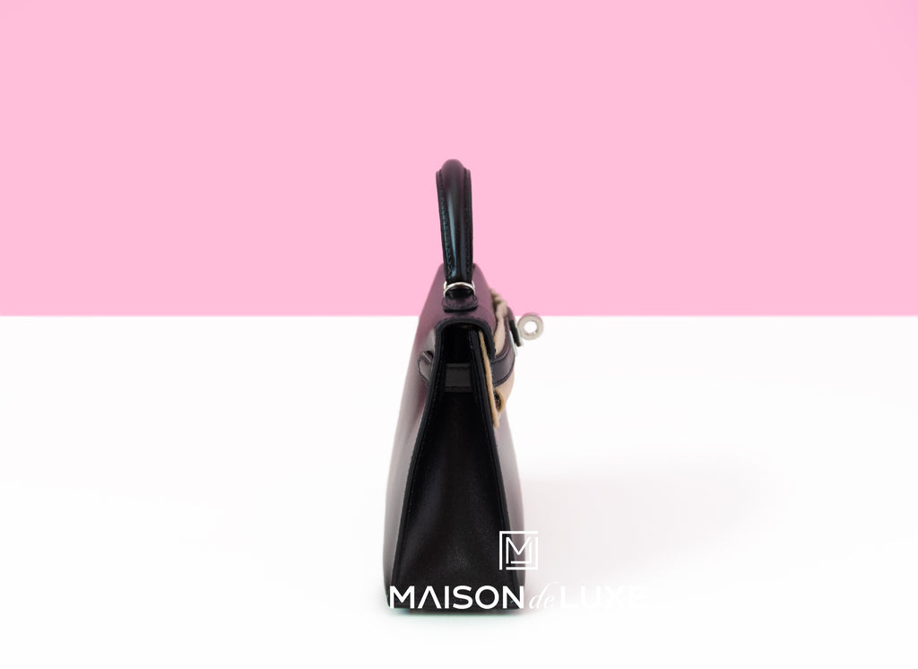 Hermes Mini Kelly II 20 Black Box