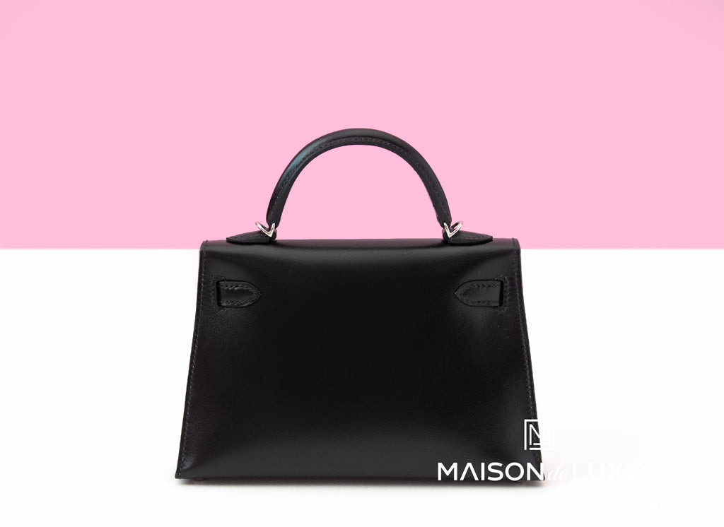Hermes Mini Kelly II 20 Black Box
