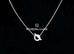 Hermes White Gold Diamond Finesse Pendant Necklace