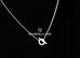 Hermes White Gold Diamond Finesse Pendant Necklace