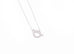 Hermes White Gold Diamond Finesse Pendant Necklace