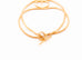 Hermes Yellow Gold Chaine d'ancre Danae Bracelet 17
