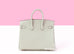 Hermes Birkin 25 Gris Neve Togo Gold Hardware