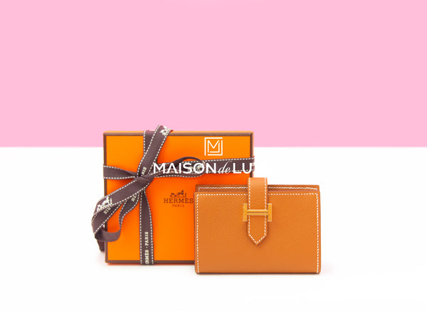 （HERMES）Bearn mini wallet Bearn mini monochrome wallet | Hermès USA
