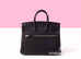 Hermes Rock Birkin 25 Black Volupto