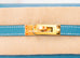 Hermes Kelly Sellier 25 Blue Jean Gold Hardware