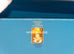 Hermes Kelly Sellier 25 Blue Jean Gold Hardware