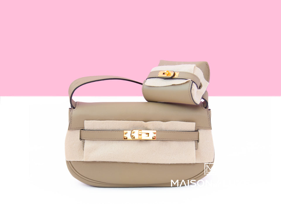 Hermes Kelly Moove Beige Marfa Swift
