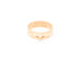 Hermes Rose Gold Diamond Kelly PM Ring 52