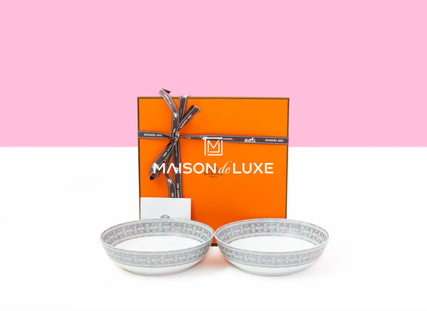 Hermes Classic Mosaique au 24 Platinum Cereal Bowl – MAISON de LUXE