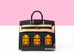 Hermes So Black Midnight Faubourg Birkin 20 Matte Alligator Handbag