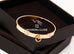 Hermes Rose Gold Diamond Collier de Chien CDC Bracelet ST