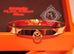 Hermes Yellow Gold Collier de Chien Bracelet CDC Bangle Cuff SH - New - MAISON de LUXE - 4