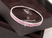 Hermes White Gold Pave Pink Rhodolite Kelly Bracelet SH