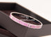 Hermes White Gold Pave Pink Rhodolite Kelly Bracelet SH