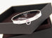 Hermes White Gold Diamond Collier de Chien CDC Bracelet SH