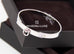 Hermes White Gold Diamond Collier de Chien CDC Bracelet SH
