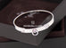 Hermes White Gold Diamond Collier de Chien CDC Bracelet SH