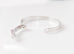 Hermes White Gold Diamond Collier de Chien CDC Bracelet SH