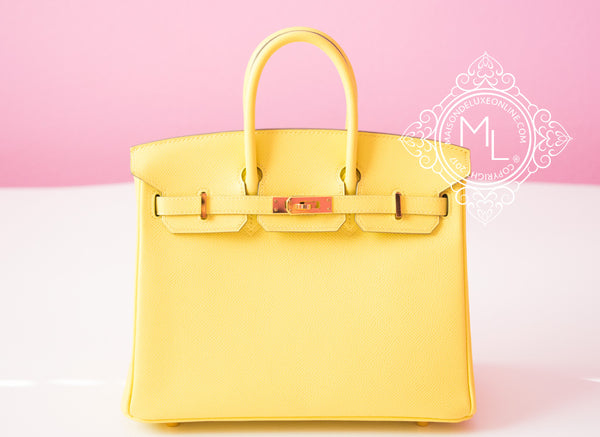 HERMES BIRKIN 30 EPSOM SOUFRE GHW