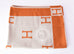 Hermes Large Potiron Orange Wool Cashmere H Avalon Blanket