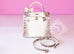 Hermes Blanc Himalayan Himalaya Kelly 25 White Crocodile - New - MAISON de LUXE - 4