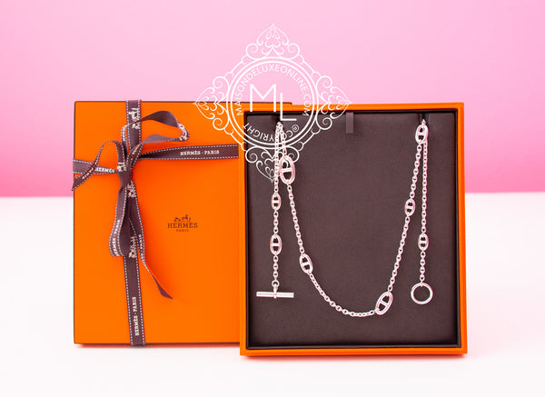 Hermes 925 Solid Silver Farandole 120 47
