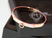Hermes Rose Gold Diamond Collier de Chien CDC Bracelet SH