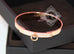 Hermes Rose Gold Diamond Collier de Chien CDC Bracelet SH