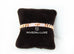 Hermes Rose Gold Diamond Kelly Gourmette Bracelet SH