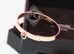 Hermes Rose Gold Diamond Collier de Chien CDC Bracelet SH