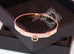 Hermes Rose Gold Diamond Collier de Chien CDC Bracelet SH