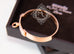 Hermes Rose Gold Diamond Collier de Chien CDC Bracelet SH