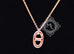 Hermes Rose Gold Farandole Pendant Necklace