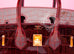 Hermes Bourgogne Burgundy Crocodile Birkin 25 Handbag