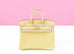 Hermes Jaune Poussin Togo Birkin 25 Handbag