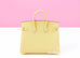 Hermes Jaune Poussin Togo Birkin 25 Handbag