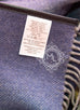Hermes Cashmere Wool Blue Rocabar Casaque Poncho Cape