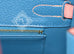 Hermes Pink Terre Cuite + Cobalt Blue Special Order Ostrich Birkin 30 Handbag