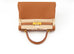 Hermes Kelly Retourne 28 Gold Togo GHW Handbag