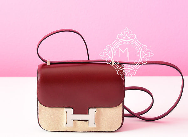 Hermes Constance 1-18 Rouge H Box Gold Hardware – Madison Avenue Couture