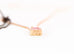 Hermes Rose Gold Amulettes Cadenas Pendant Necklace