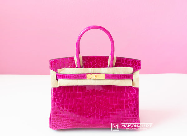Hermès - Authenticated Birkin 35 Handbag - Crocodile Pink Crocodile for Women, Never Worn, with Tag