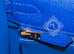 Hermes Bleu Electrique GHW Epsom Sellier Kelly 25 Handbag