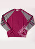 Hermes Men's Rose Indien Gray Cashmere Wool Sweater L