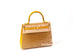 Hermes Kelly Sellier 25 Beige Sable & Jaune Ambre HSS Shiny Alligator