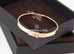 Hermes Rose Gold Diamond Kelly Bracelet ST