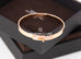 Hermes Rose Gold Diamond Kelly Bracelet ST