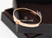 Hermes Rose Gold Diamond Kelly Bracelet ST