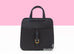 Hermes Halzan 25 Black Clemence